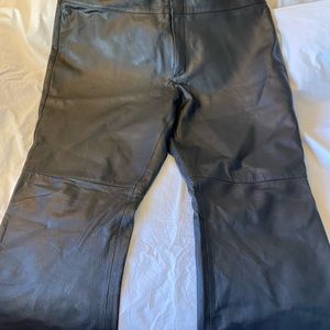 Genuine leather size 20 pants.